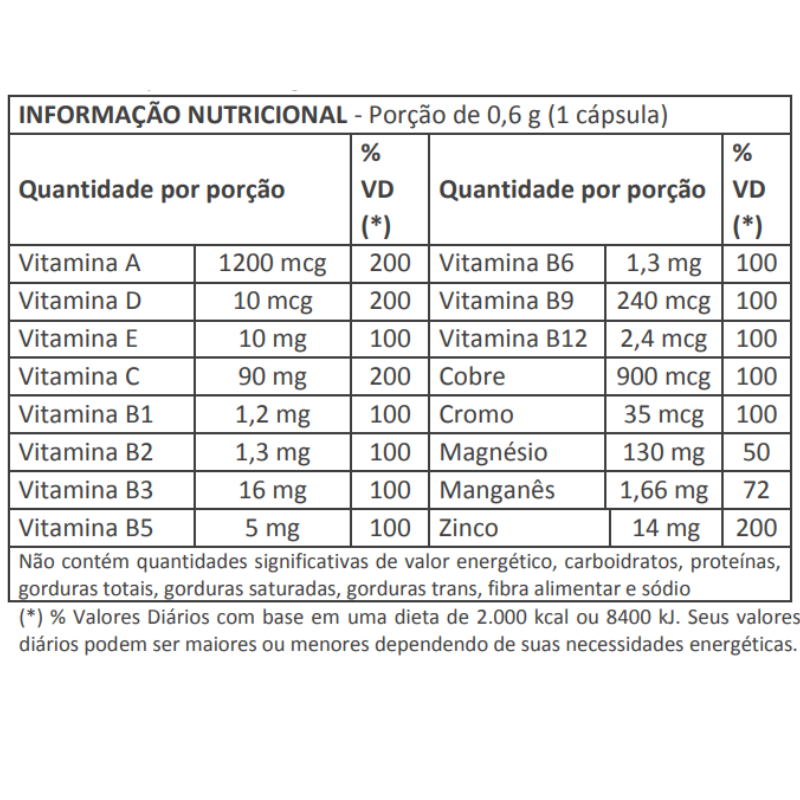 POLIVIT CABELO E UNHA