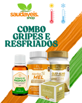 Combo Gripes e Resfriados Este combo é ideal para o