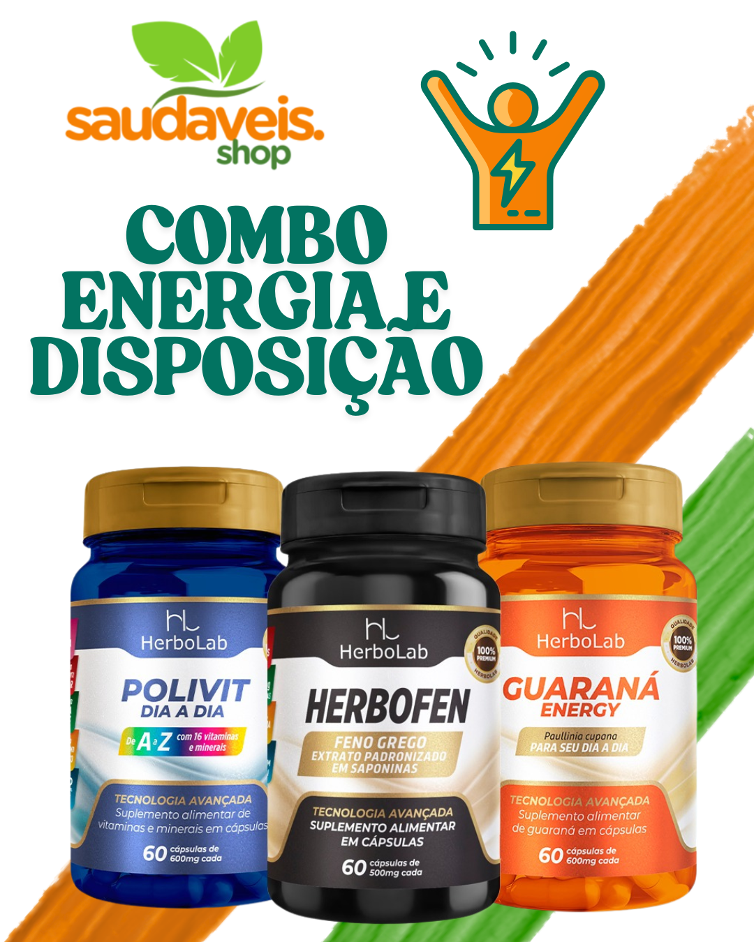 Combo Energia e Disposição