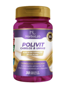 POLIVIT CABELO E UNHA
